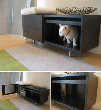 Личный туалет для кошек от IKEA Личный туалет для кошек от IKEA