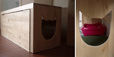 Личный туалет для кошек от IKEA Личный туалет для кошек от IKEA